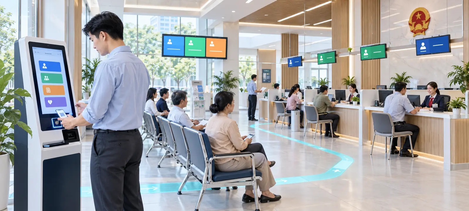 Hệ Thống Xếp Hàng Tự Động QMS – Giải Pháp Tối Ưu Cho Hành Chính Công