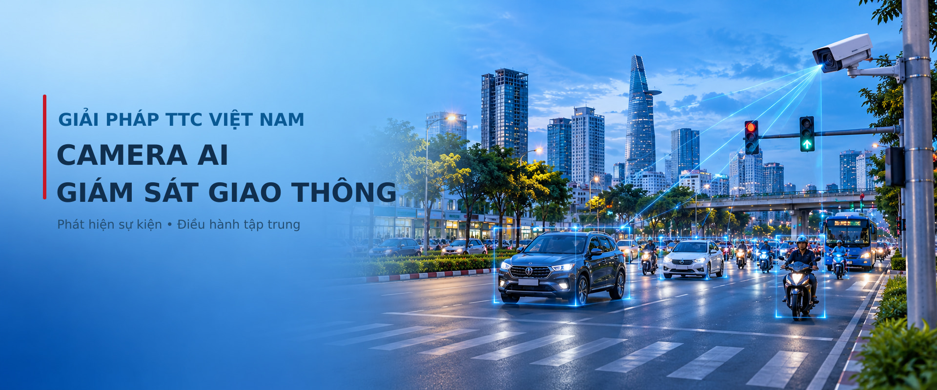 Hệ thống Camera AI giám sát giao thông thông minh